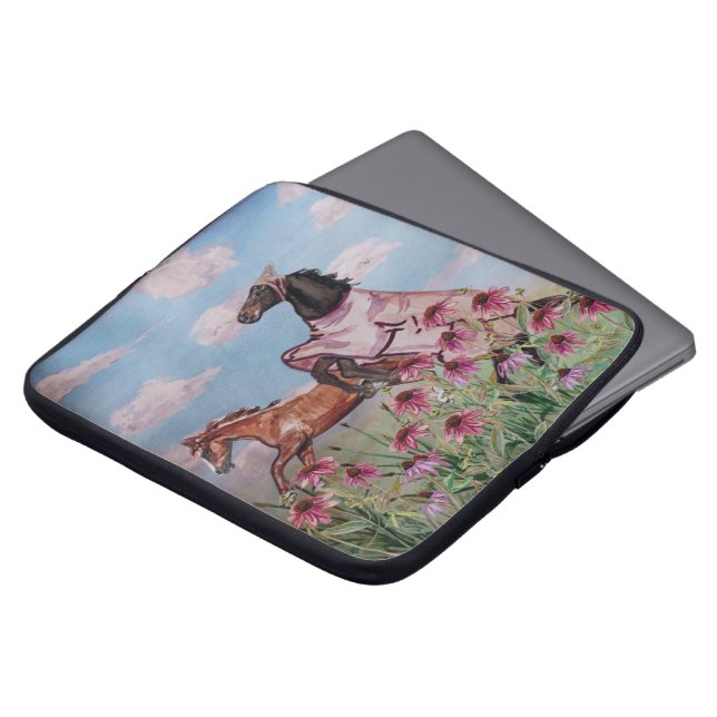 Funda Para Portátil libro de relatos de hojas de vuelo (Superior anverso)