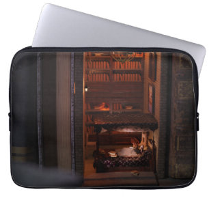 Funda Para Portátil Libro en miniatura nook diorama - lectura en cama