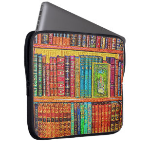 Funda Para Portátil Libros de biblioteca