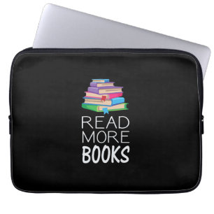 Funda Para Portátil Libros - Leer Más Libros