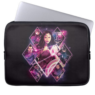 Funda Para Portátil Liga de la Justicia Grupos Galácticos de Diamant
