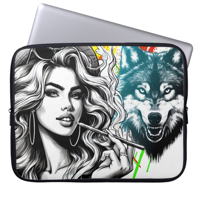 Funda Para Portátil Ligerarme - Colecciones de tinta (Frente)
