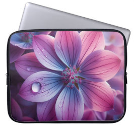 Funda Para Portátil Lilac Floral Rosa y Púrpura