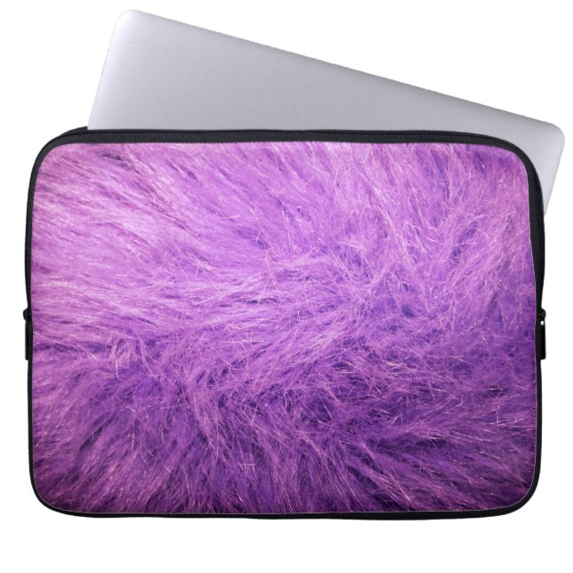 Funda Para Portátil Lilac Fur (Frente)