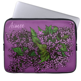 Funda Para Portátil Lilacs Floral