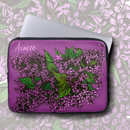 Funda Para Portátil Lilacs Floral