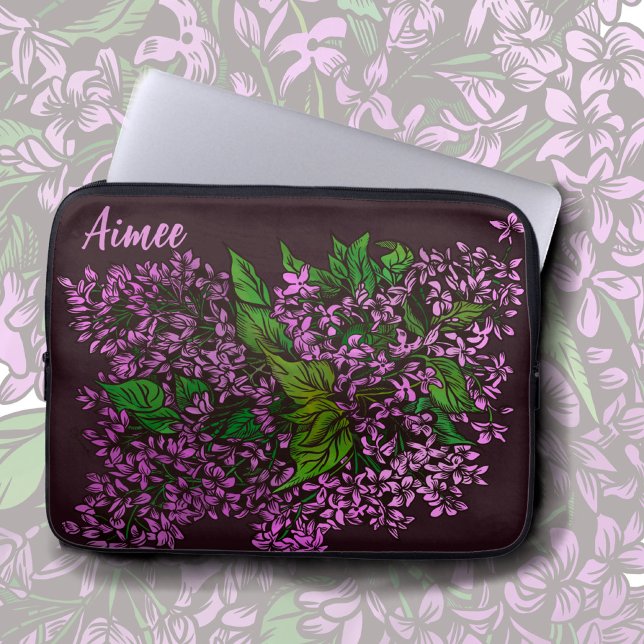 Funda Para Portátil Lilacs Floral (Subido por el creador)