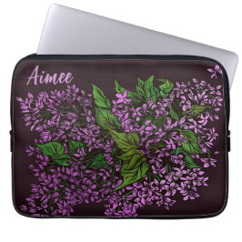 Funda Para Portátil Lilacs Floral