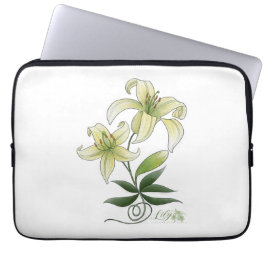 Funda Para Portátil Lilies