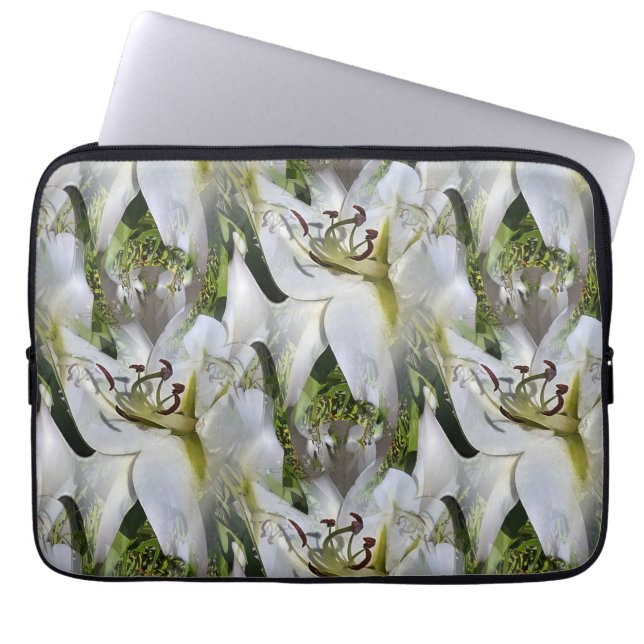 Funda Para Portátil Lilies amando......... (Frente)