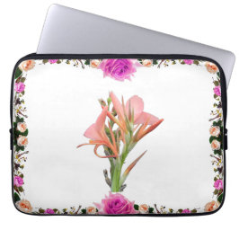 Funda Para Portátil Lily Flower Arte Botánico