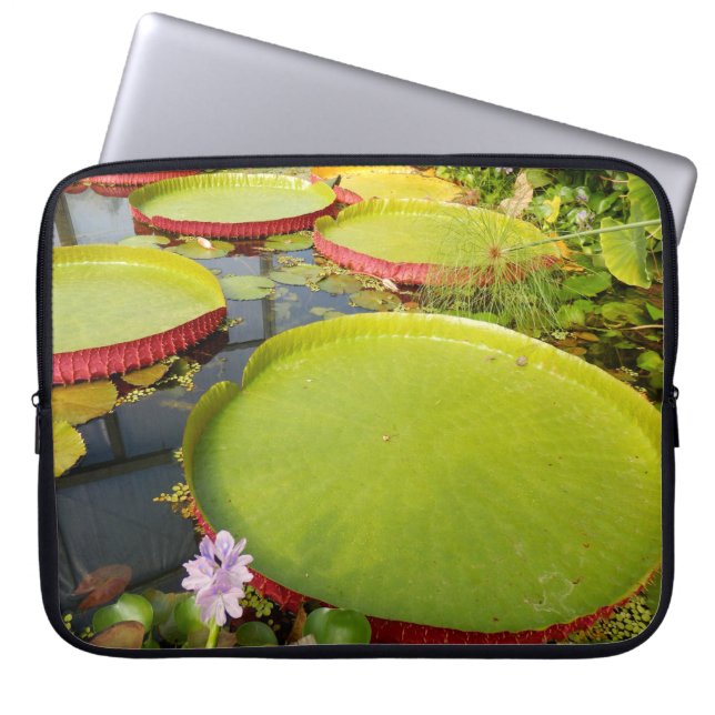 Funda Para Portátil Lily Pads Laptop Sleeve (Frente)