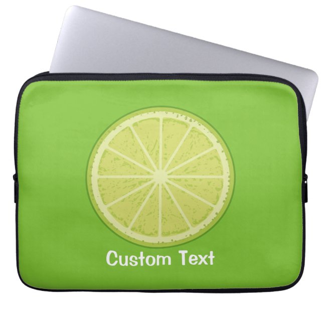 Funda Para Portátil Lime Slice (Frente)