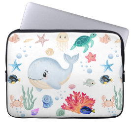 Funda Para Portátil Lindo Bajo el mar