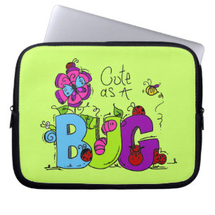 Funda Para Portátil Lindo como insecto