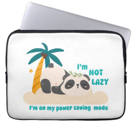 Funda Para Portátil Lindo panda perezoso