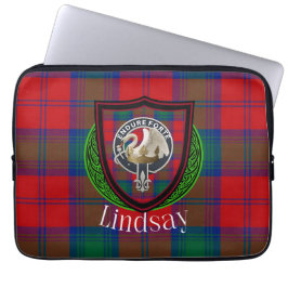 Funda Para Portátil Lindsay Scottish Clan Tartan & Crest