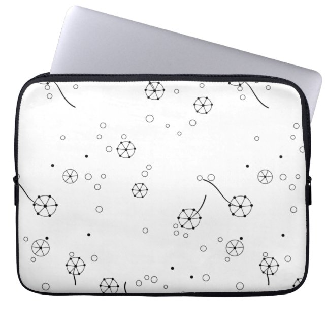 Funda Para Portátil Line Art, Star Dust Electronics Bag (Frente)