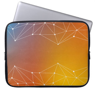 Funda Para Portátil Línea abstracta de fondo