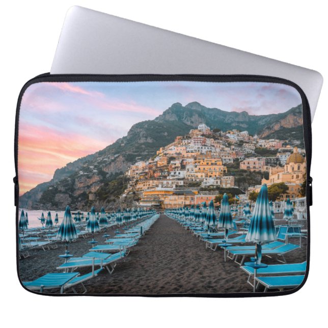 Funda Para Portátil Línea costera | Campania, Italia (Frente)