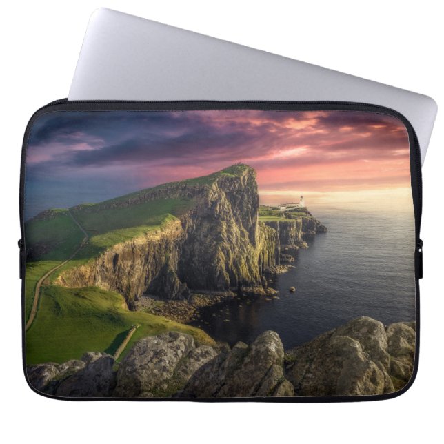 Funda Para Portátil Línea costera | Isla de Skye, Escocia (Frente)