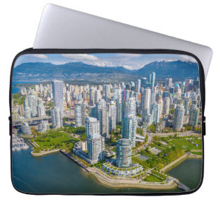 Funda Para Portátil Línea costera Vancouver, Columbia Británica, Can