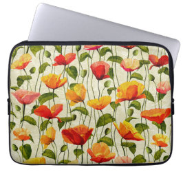 Funda Para Portátil Línea de flor