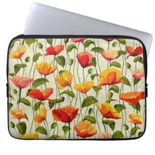 Funda Para Portátil Línea de flor