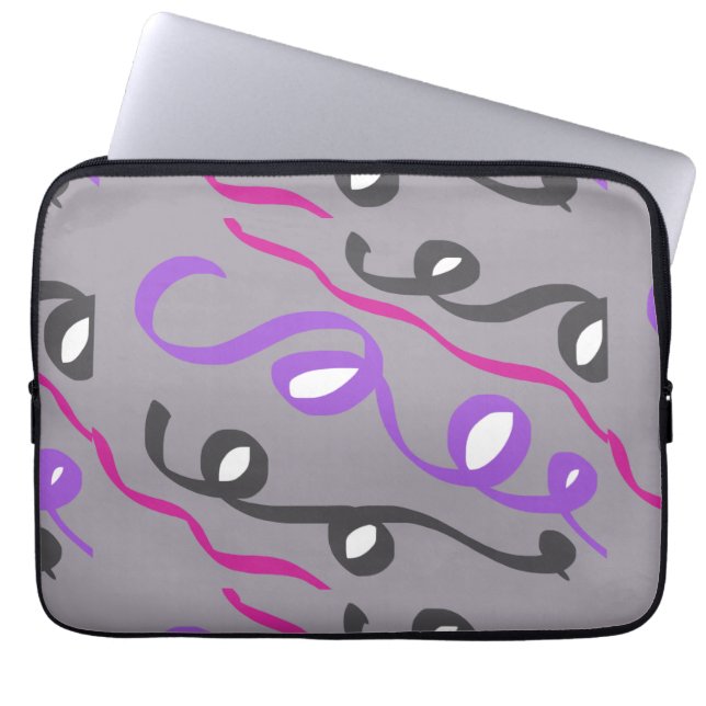 Funda Para Portátil líneas (Frente)