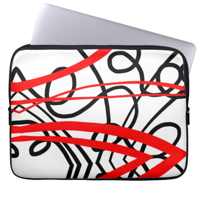Funda Para Portátil lineas (Frente)
