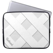 Líneas blancas de pasaje geométrico con nombre