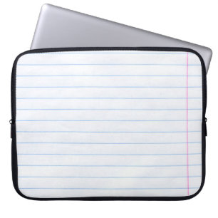 Funda Para Portátil Líneas de textura de papel de papel para portátile