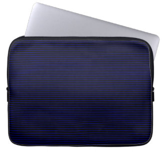 Funda Para Portátil Líneas mínimas azules
