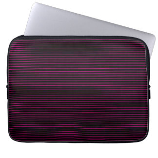 Funda Para Portátil Líneas mínimas rosas