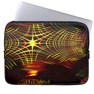 Funda Para Portátil ¿Líneas que se repiten en efecto de onda y luz?