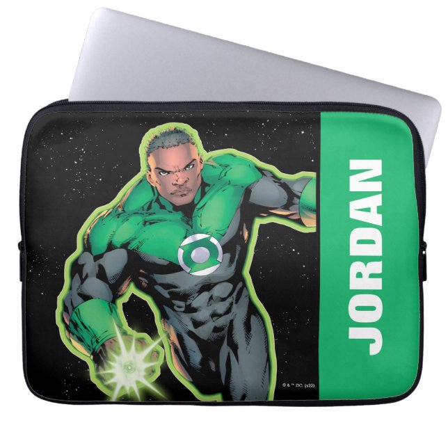 Funda Para Portátil Linterna verde John Stewart (Frente)