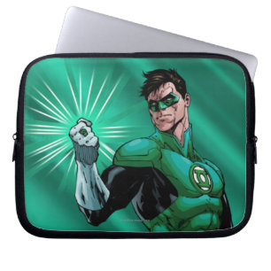 Funda Para Portátil Linterna verde y anillo