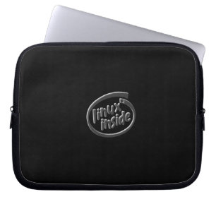 Funda Para Portátil Linux dentro de la manga del ordenador portátil