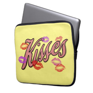 FUNDA PARA PORTÁTIL LIP KISSES