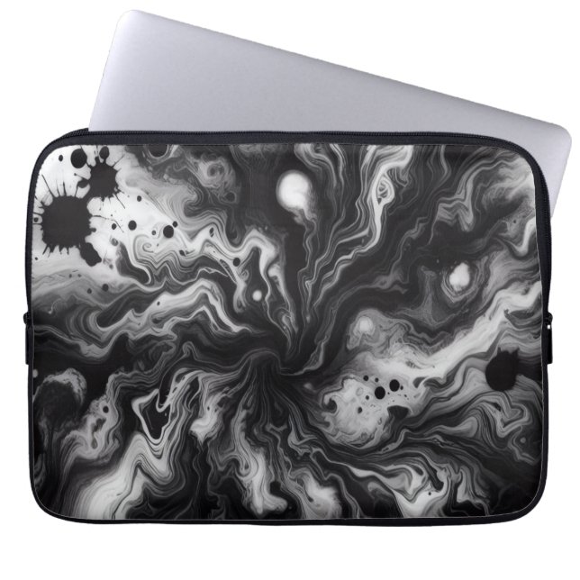 Funda Para Portátil Liquid Tie Die Laptop Sleeve (Frente)