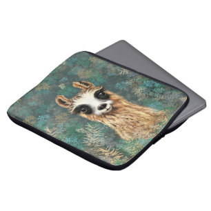 Funda Para Portátil Llama a bebé curiosa - linda