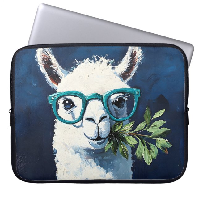 Funda Para Portátil Llama Chic Inteligente (Frente)