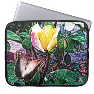 Funda Para Portátil Llama dorada