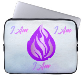 Funda Para Portátil Llama Violeta Sagrada - Yo Soy