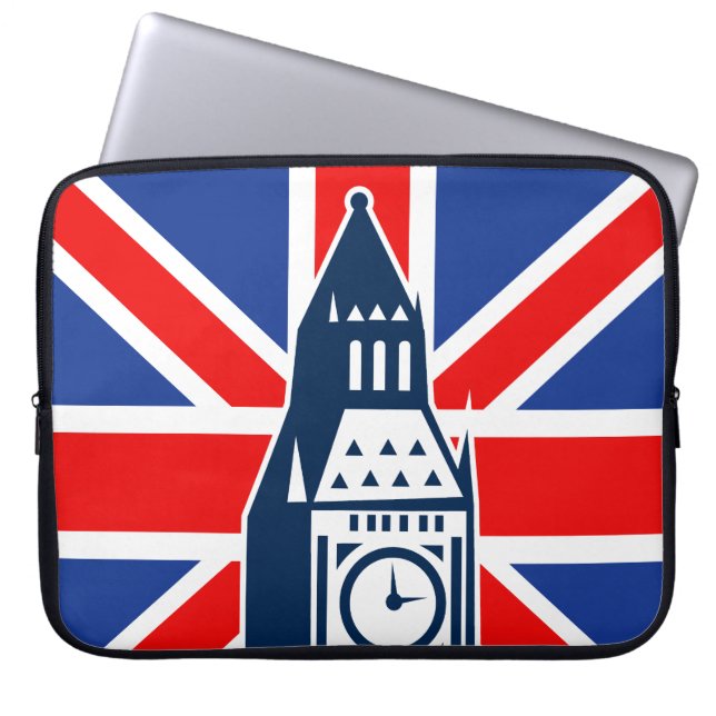 Funda Para Portátil Llamada de Londres (Frente)