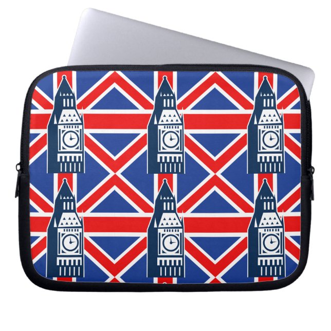 Funda Para Portátil Llamada de Londres (Frente)