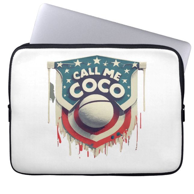 Funda Para Portátil Llámame Coco Llámame Campeón (Frente)