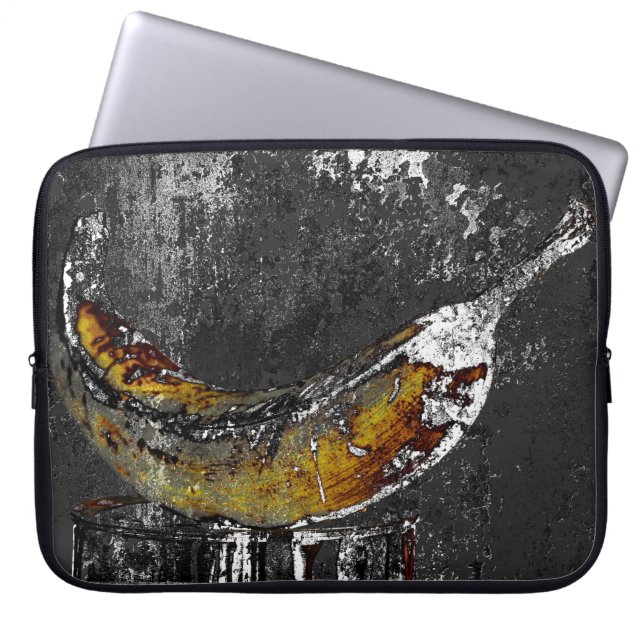 Funda Para Portátil llano de plátano (Frente)