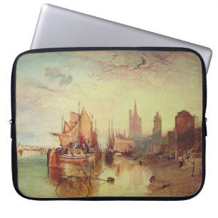 Funda Para Portátil Llegada de un barco de paquete por Joseph Turner