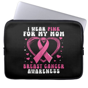 Funda Para Portátil Llevo Rosado Por Mi Mamá Para Concienciar Sobre El